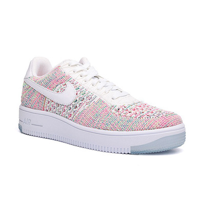 Wmns Air Force 1 Flyknit Low "Multicolor" (102/weiß/emerald/weiß)