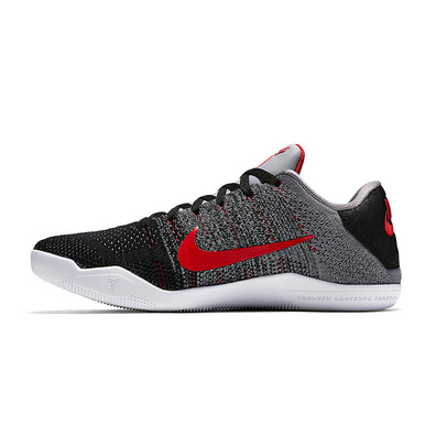 Kobe XI Elite "Tinker Hatfield" (060/cool grau/rot/schwarz)