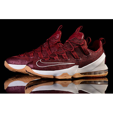 Lebron XIII Low "Cavs" (610/team red/sail/black)