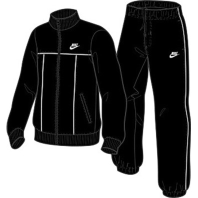 Chandal Nike Style Ess gewebt Warm Up Manschetten (negro/blanco)