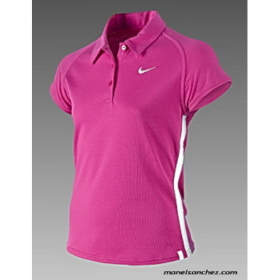 Nike Polo Niña Club W(610/rosa)