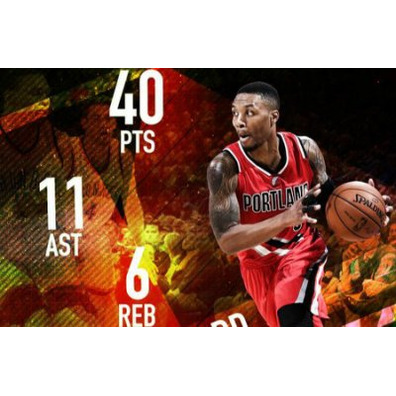 Adidas Camiseta Swingman Lillard Portland