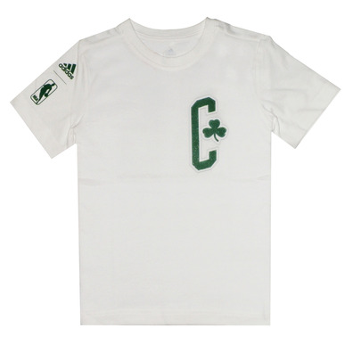 Adidas NBA Fan Wear Boston Celtics T-Shirt (weiß/grün)