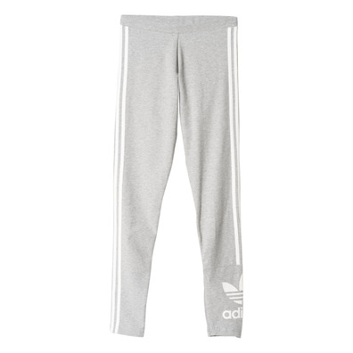 Adidas Originals Leggings 3 Streifen Logo (gris)