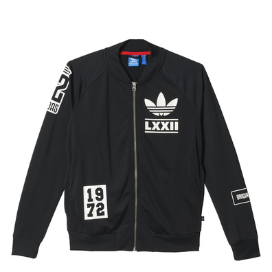 Adidas Originals Woman Jacket Berlin Logo Badge (schwarz/weiß)