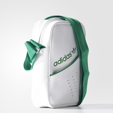 Adidas Originals Mini Tasche Perforiert (blanco/verde)