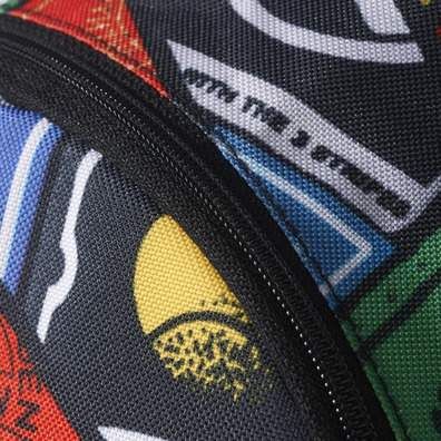 Adidas Originals Mochila Graphic Labels Tongue (schwarz/multicolor)