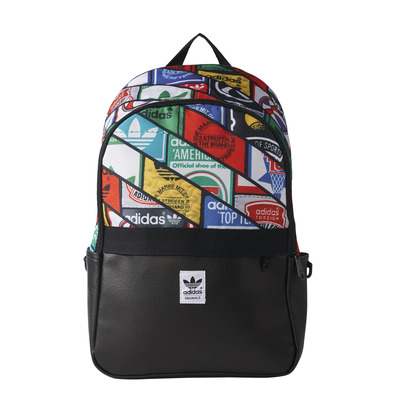 Adidas Originals Mochila Graphic Labels Tongue (schwarz/multicolor)