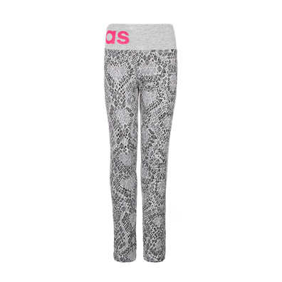 Adidas Young Girls Leggings Garderobe Fun Cotton (gris/rosa)