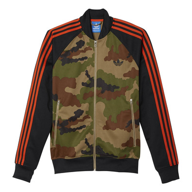 Adidas Originals Chaqueta Street Superstar Camo (negro/camuflaje)