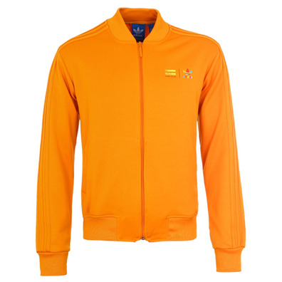 Original Adidas Jacke Farbe Superstar Pharrell Williams (orange)