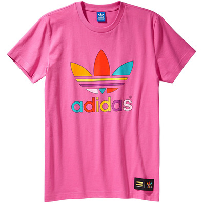 Adidas Originals Camiseta Mono Color Trefoil Pharrell Williams (Rosa)