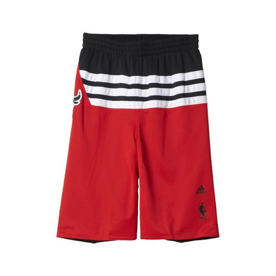 Adidas Short Niñ@ Summer Run Reversible Bulls (rojo/negro/blanco)