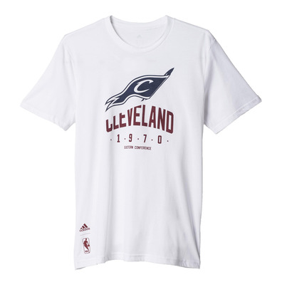 Adidas NBA Camiseta Basics Cleveland (blanco)