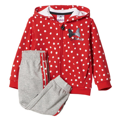 Adidas Chándal Baby Disney Minnie Maus (rot/gris/weiß)