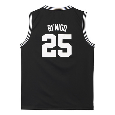 Adidas Originals Team 25 Basketball Jersey Von Nigo (negro/blanco)