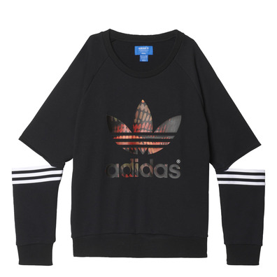 Adidas Originals CutOut Sweater Zirkus von Rita Ora (negro/multicolor)