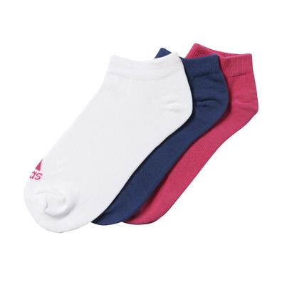 Adidas Socken 3 Paar Cortos Performance (rosa/white/money)