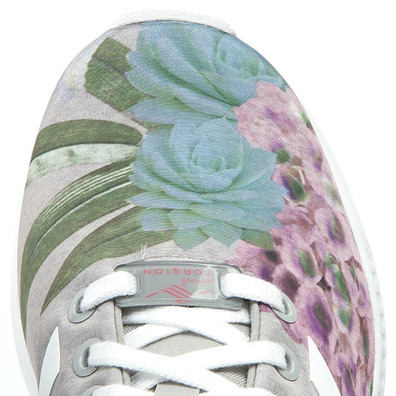 Adidas Originals Mujer ZX Flux " Bouquet" (gris/white/rose)