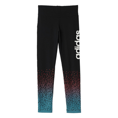 Adidas Junior G Mallas Schrank Fun Tight (schwarz/weiß/blau)