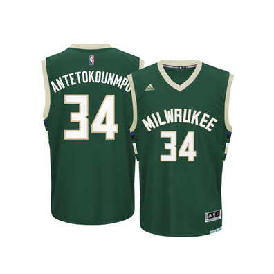 Adidas Camiseta Réplica Giannis Antetokounmpo #34# Bucks