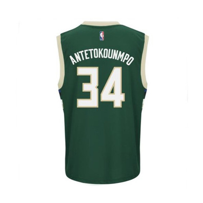 Adidas Camiseta Réplica Giannis Antetokounmpo #34# Bucks