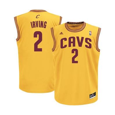 Adidas T-Shirt Réplica Kyrie Irving Cavaliers (gelb/burde)