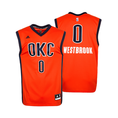 Adidas Camiseta Réplica Russell Westbrook #0# Thunder