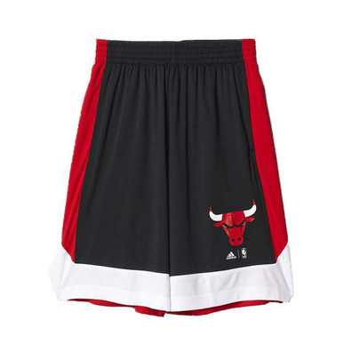 Adidas NBA Short Junior Winter Hoops Chicago Bulls (negro/rojo/blanco)