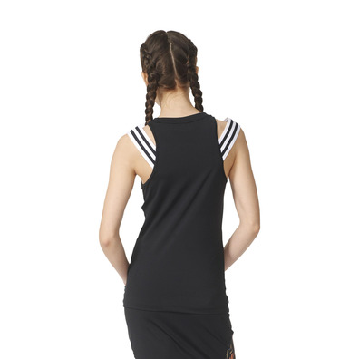 Adidas Originals Mujer Camiseta Tank Top Trapeze Zirkus von Rita Ora (negro)