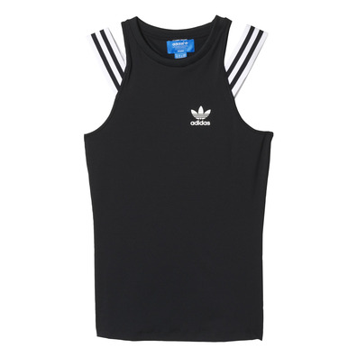 Adidas Originals Mujer Camiseta Tank Top Trapeze Zirkus von Rita Ora (negro)