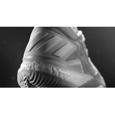 Adidas Crazylight Boost Low 2016 James Harding "White Fever" (weiß/klargrau)