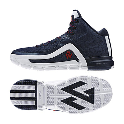 Adidas John Wall 2 "Flash Navy" (blau navy/white/red)