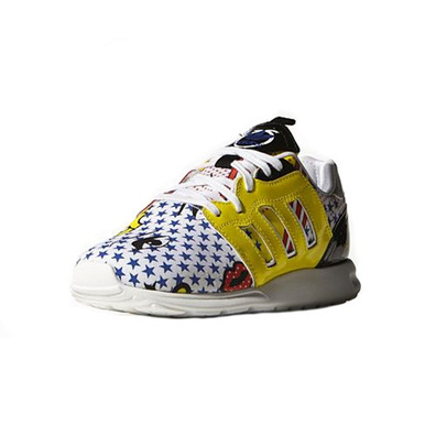 Original Adidas ZX 500 2.0 Rita Ora W "Comic" (gelb/rot/multicolor)