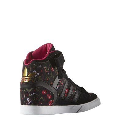 Adidas Originals Mujer Extaball Up W "Flower" (negro/rosa)