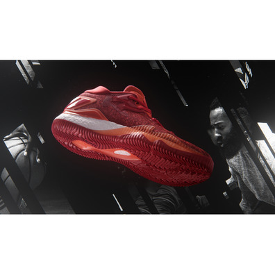 Adidas Crazylight Boost Low 2016 James Harding "Red Fever" (solar rot/scarlet/ftwr weiß)