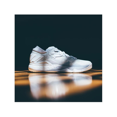 Adidas Crazylight Boost Low 2016 James Harding "White Fever" (weiß/klargrau)