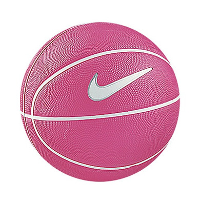 Nike Ballon Swoosh Mini Talla 3 (Rosa/Blanco)