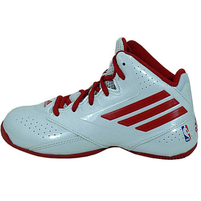 Adidas 3 Series NBA 2014 Kind (weiß/rot)