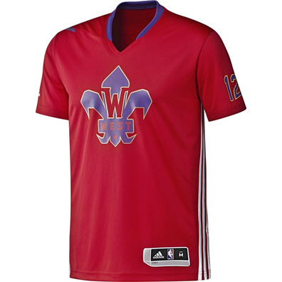 Adidas NBA Camiseta Howard All-Star 2014 Oeste (rojo/pura)