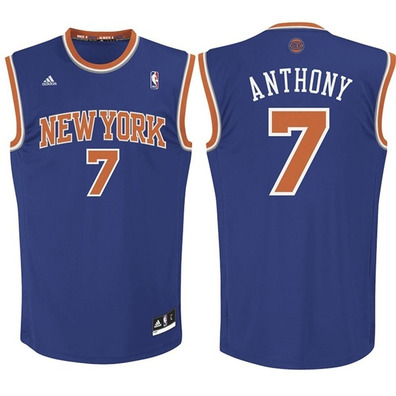 Adidas Camiseta Replica Carmelo Anthony Knikcs (blau/naranja)