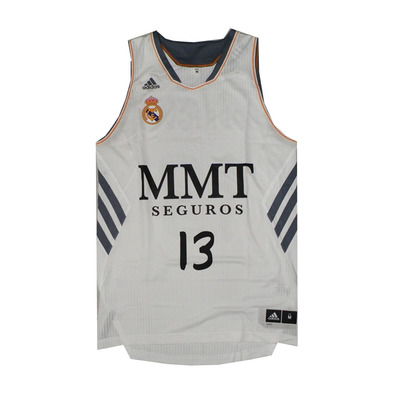 Camiseta Llull Real Madrid Korb 13/14 (weiß)