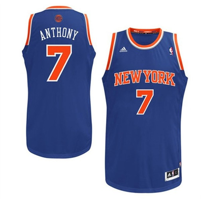 Adidas Camiseta Swingman Carmelo Anthony (blau/orange)