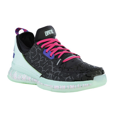 Adidas Damian Lillard "Halloween" (schwarz/smeralda/fuxia)