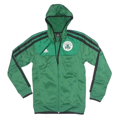 Adidas Boston Celtics Jacke Zip (grün/schwarz)