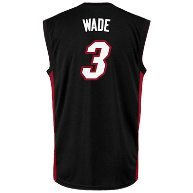 Adidas Jersey Replica Wade Miami (schwarz/rot)