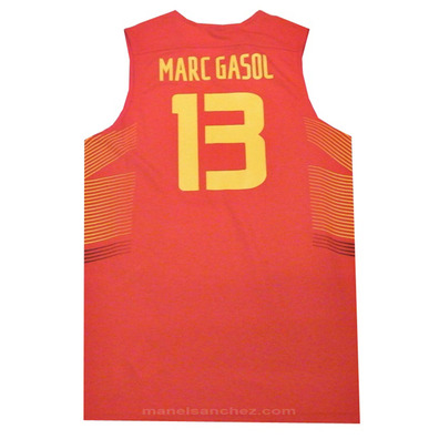 Nike Logo Spanien Replica Marc Gasol (602/rot/gelb)