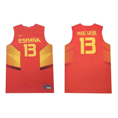 Nike Logo Spanien Replica Marc Gasol (602/rot/gelb)