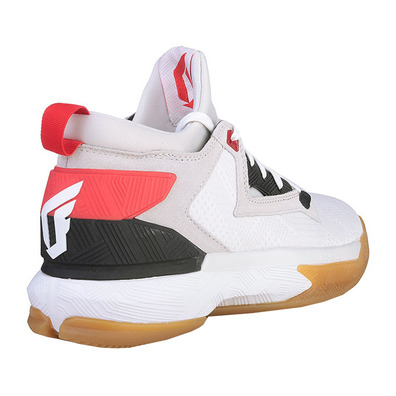 Adidas D Lillard 2 "Chacho Rip City" (blanco/negro/rojo/camel)