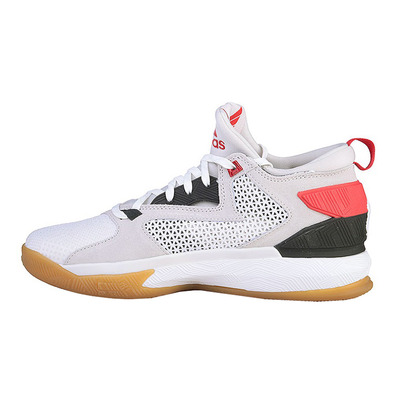 Adidas D Lillard 2 "Chacho Rip City" (blanco/negro/rojo/camel)